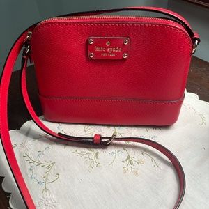Kate Spade purse, red